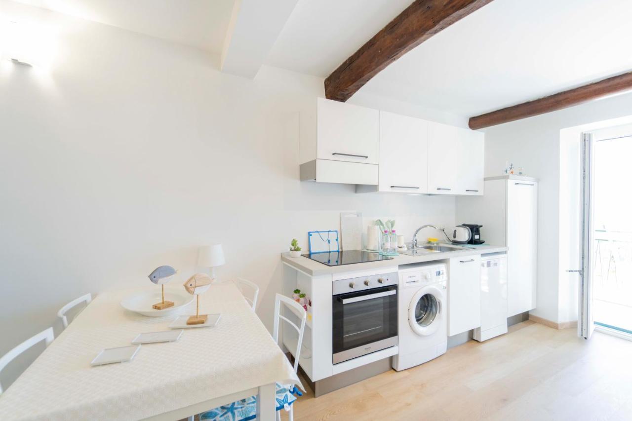 Ferienwohnung 105 - La Casa Di Jacopo, Fronte E Vista Mare In Centro A Riva Trigoso, 20 Metri Dalla Spiaggia Sestri Levante Exterior foto