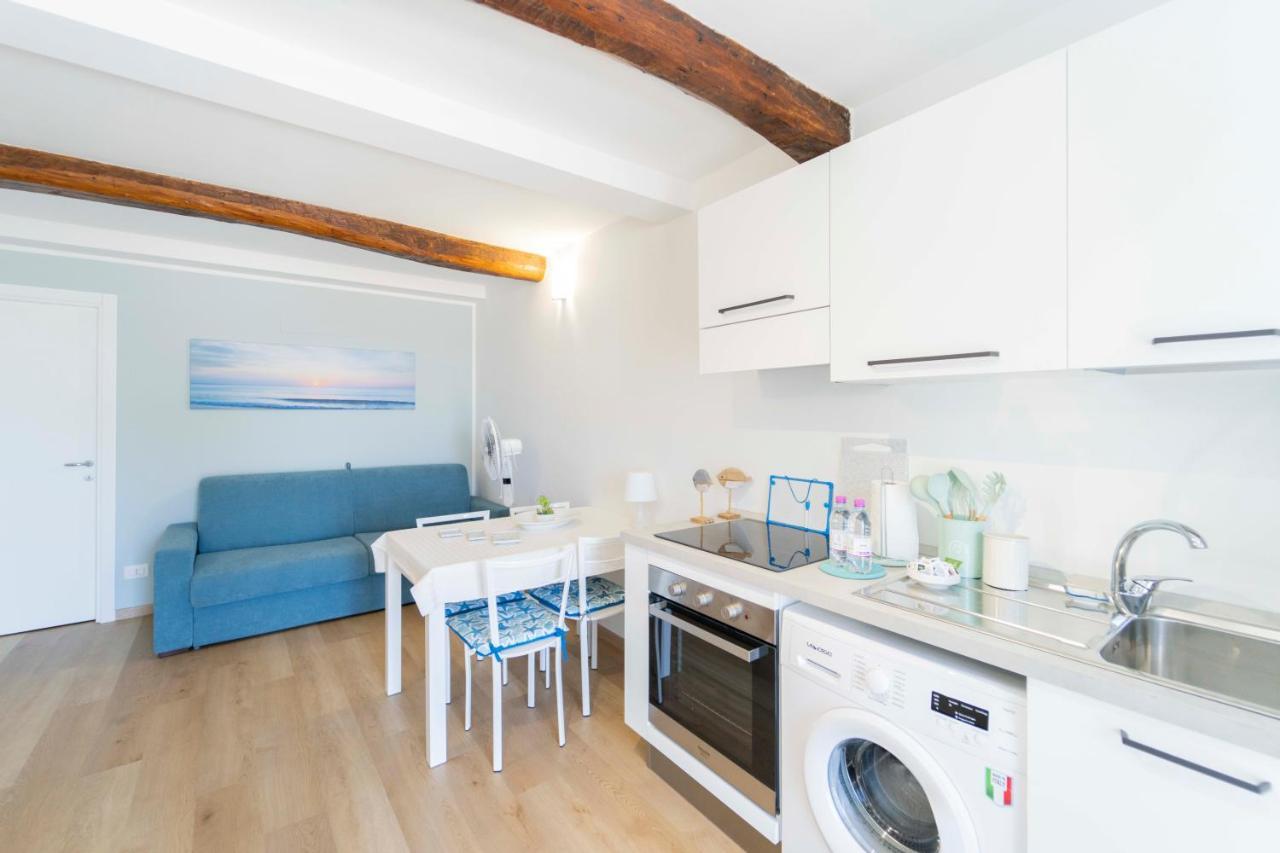 Ferienwohnung 105 - La Casa Di Jacopo, Fronte E Vista Mare In Centro A Riva Trigoso, 20 Metri Dalla Spiaggia Sestri Levante Exterior foto